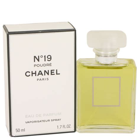 chanel 19 poude perfume.